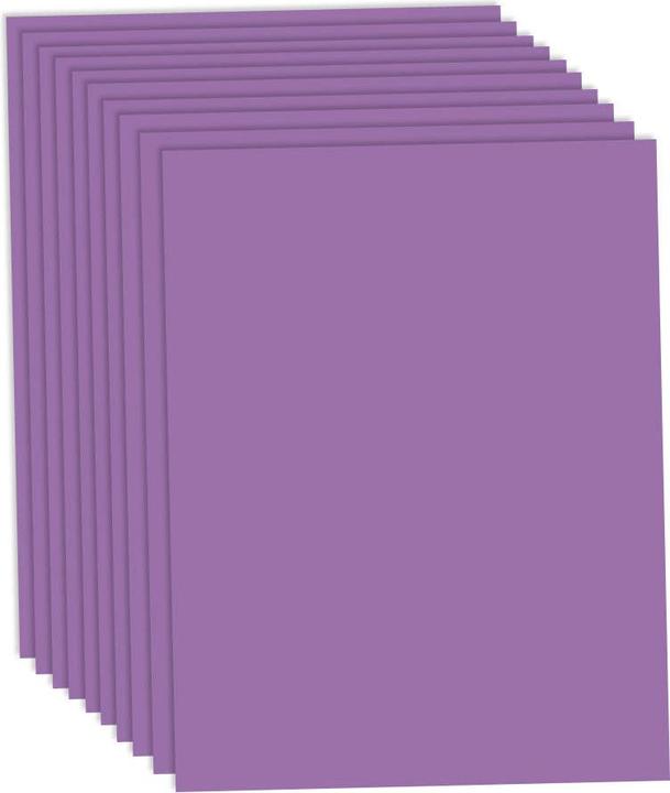 Produktbild trendmarkt24 Tonkarton violett 50 x 70 cm 10 Blatt 300g/m² (300 g/m², 10x)