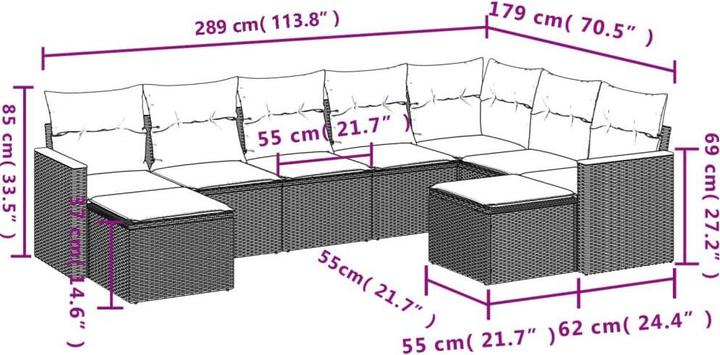 Produktbild vidaXL Elia