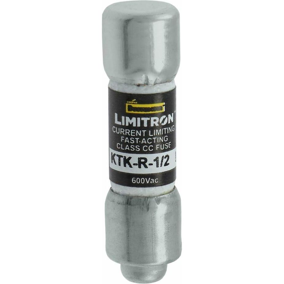 Eaton, Sicherung, KTK-R-1/2 (Zylindersicherung, 0.50 A)