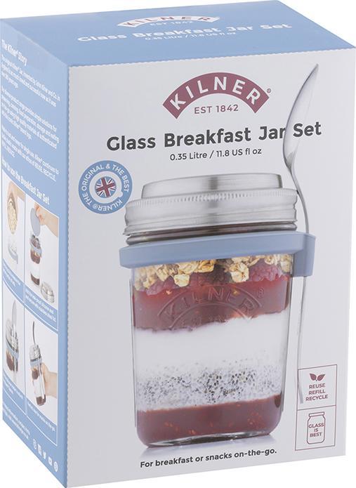Immagine prodotto Kilner Set di bicchieri da colazione (0.35 l)