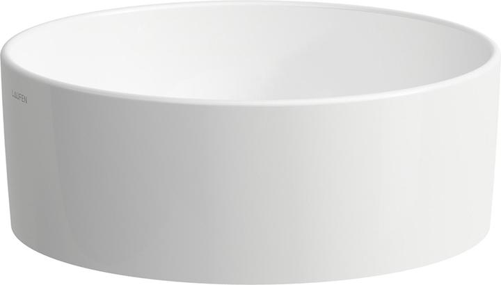 Laufen Savoy washbasin bowl, without tap hole, without overflow, D=420mm, H8129420001121 (420 mm, 420 mm)