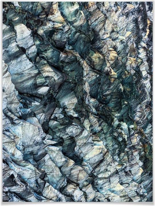 Image du produit Trenddeko Structures glaciaires (60 x 80 cm)