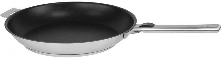 Actual product image Cristel Strate Amovible Stainless Steel Pan Non Stick Ø24cm (24 cm, Frying pan, Stainless steel)