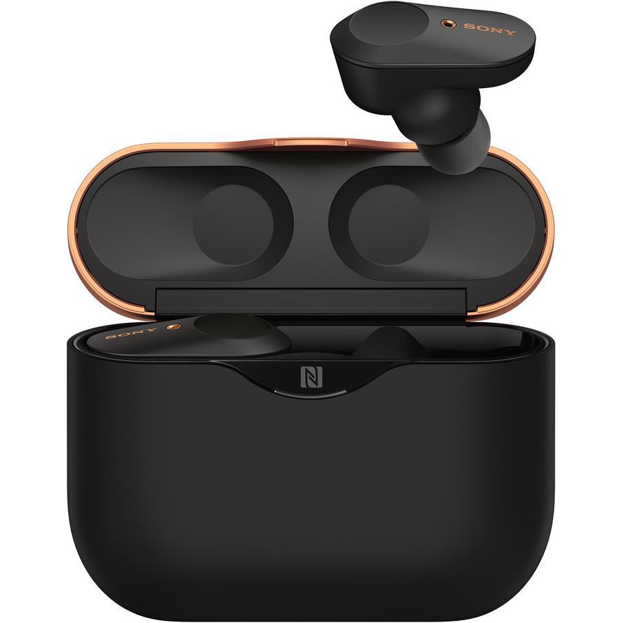 Sony WF-1000XM3 (Aktive Geräuschunterdrückung, 8 h, Kabellos), Kopfhörer, Schwarz