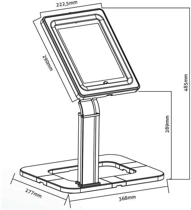 Produktbild PureMounts PDS-5500 TABLET STAND Uni