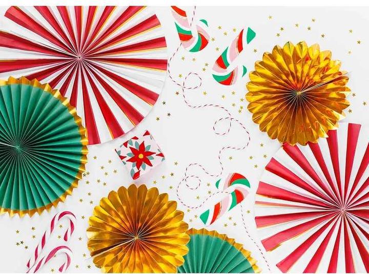 Produktbild Partydeco Decorative Rosettes, mix, 26-43 cm (1 pkt / 3 pc.) (3 Stück)