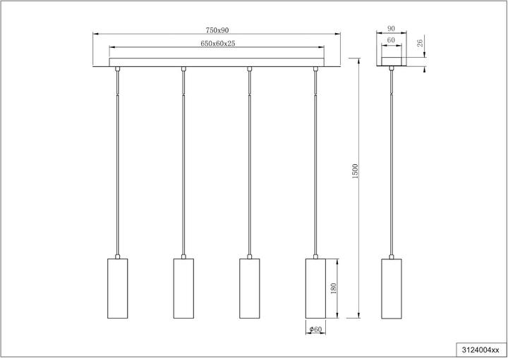 Actual product image Trio Marley (GU10)