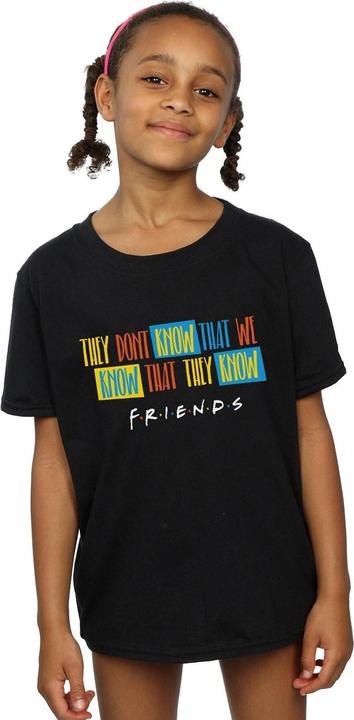 Immagine prodotto Friends They Don't Know Script Maglietta Ragazze (104)