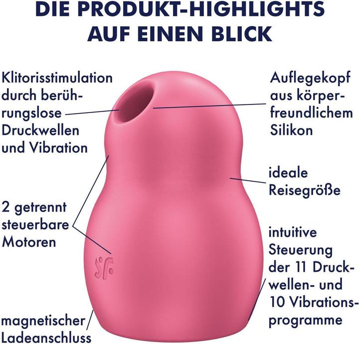 Produktbild Satisfyer Pro To Go 1 - Red