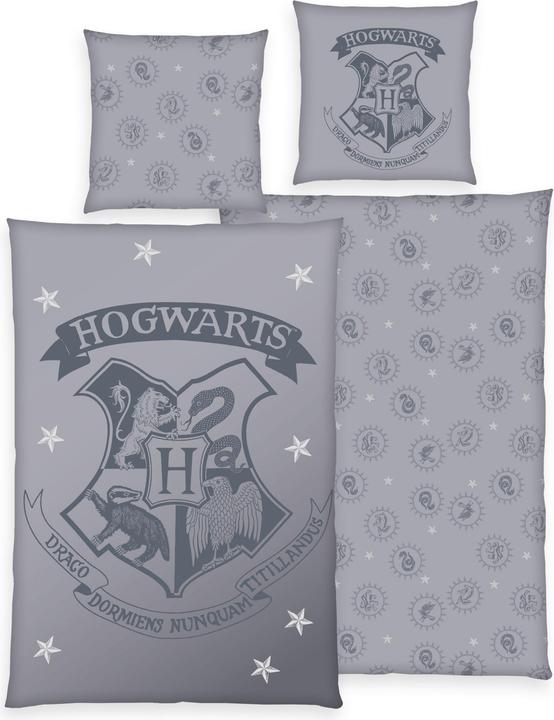 Herding Harry Potter bed linen grey 135 x 200 cm / 80 x 80 cm