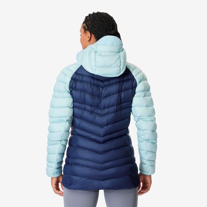 Produktbild Simond Women's mountaineering down jacket - Navy blue / Arctic blue (XL)