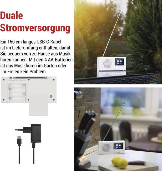 Produktbild Emos P-600b (DAB+, DAB, FM, Bluetooth)