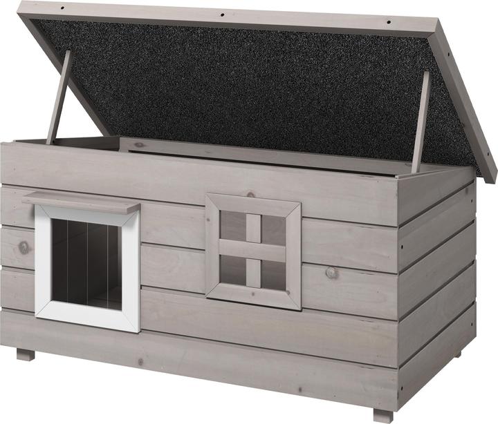 Image du produit PawHut Maison pour chats avec fenêtre (Chat)