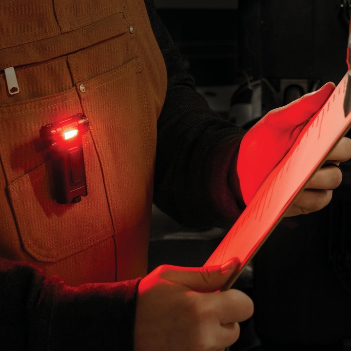 Actual product image Coast HX4 clip-on torch - red light (7.60 cm, 80 lm)
