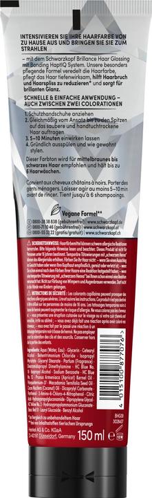 Produktbild Schwarzkopf Brillance Gloss.161617 150ml (Schwarz)