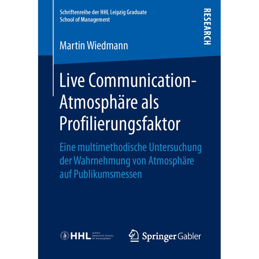 Live Communication-Atmosphäre als Profilierungsfaktor, Fachbücher von Martin Wiedmann