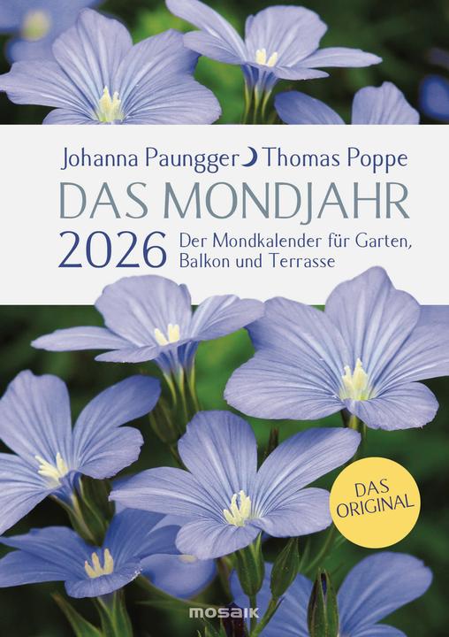 Produktbild Das Mondjahr 2026 - Garten-Spiralkalender (A5, Harter Einband, Deutsch)