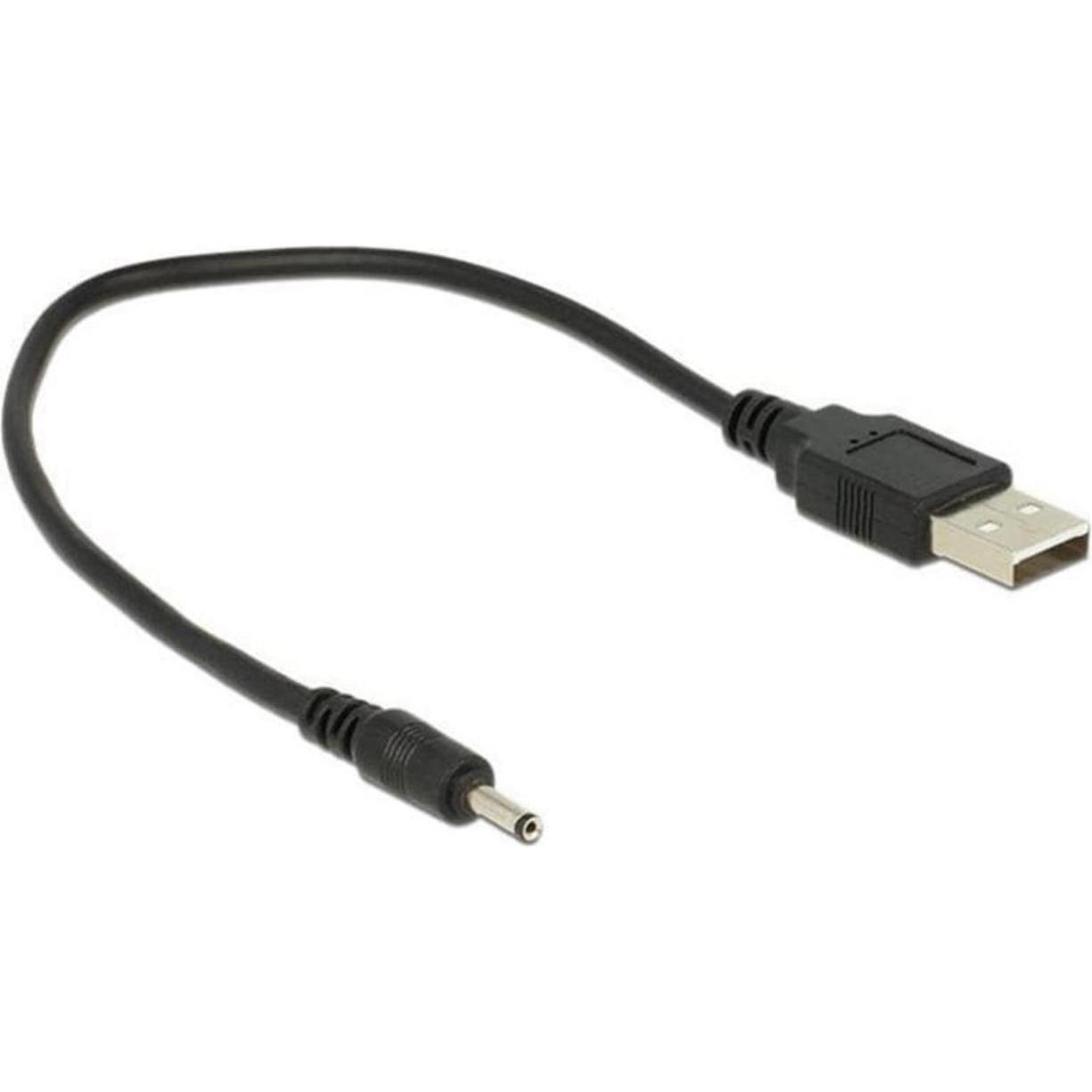 Delock Usb2.0 (0.27 m), Stromkabel