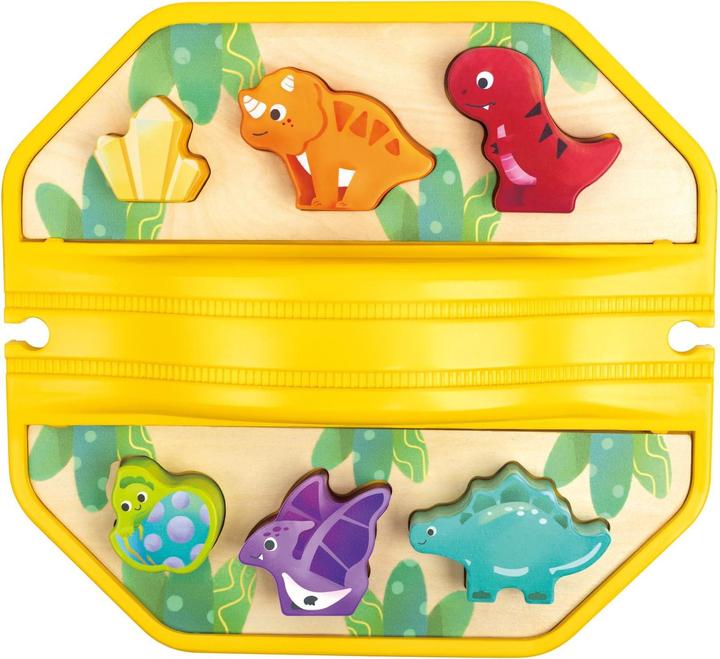 Actual product image Hape Dinosaur Train Bucket Set