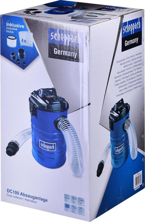 Produktbild Scheppach Absauganlage DC100 (Trockensauger)