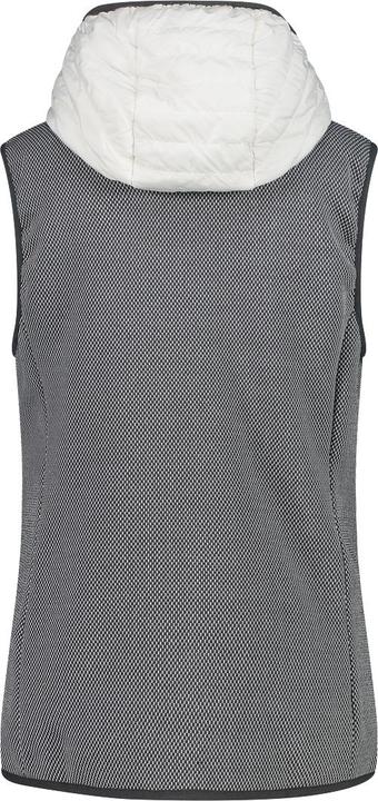 Actual product image CMP Campagnolo Women's hybrid sleeveless hooded jacket (3XL)