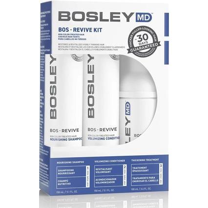 Bosley MD, Shampoo, Set Non-Color Revive Hair Shampoo 150Ml + Conditioner 150Ml + Hair Mousse 100Ml