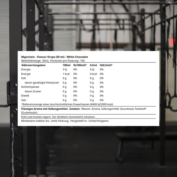 Actual product image MyProtein Flav