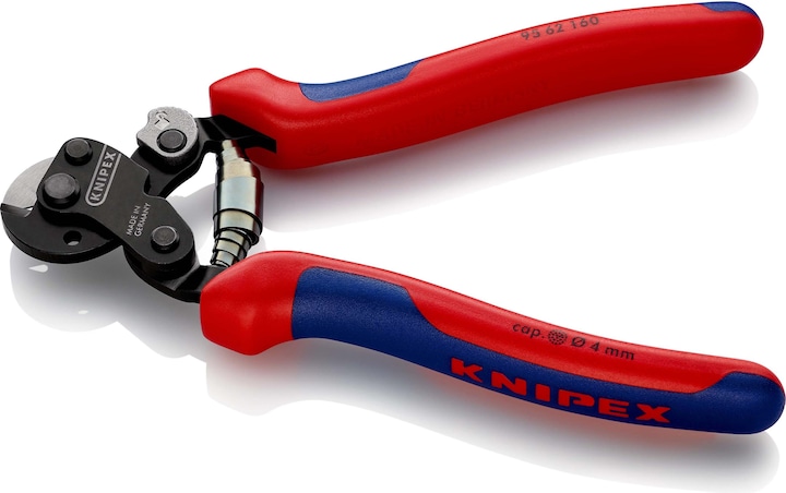 Productafbeelding Knipex Staalkabelschaar ook voor staaldraad met hoge sterkte 95 62 160 (160 mm)