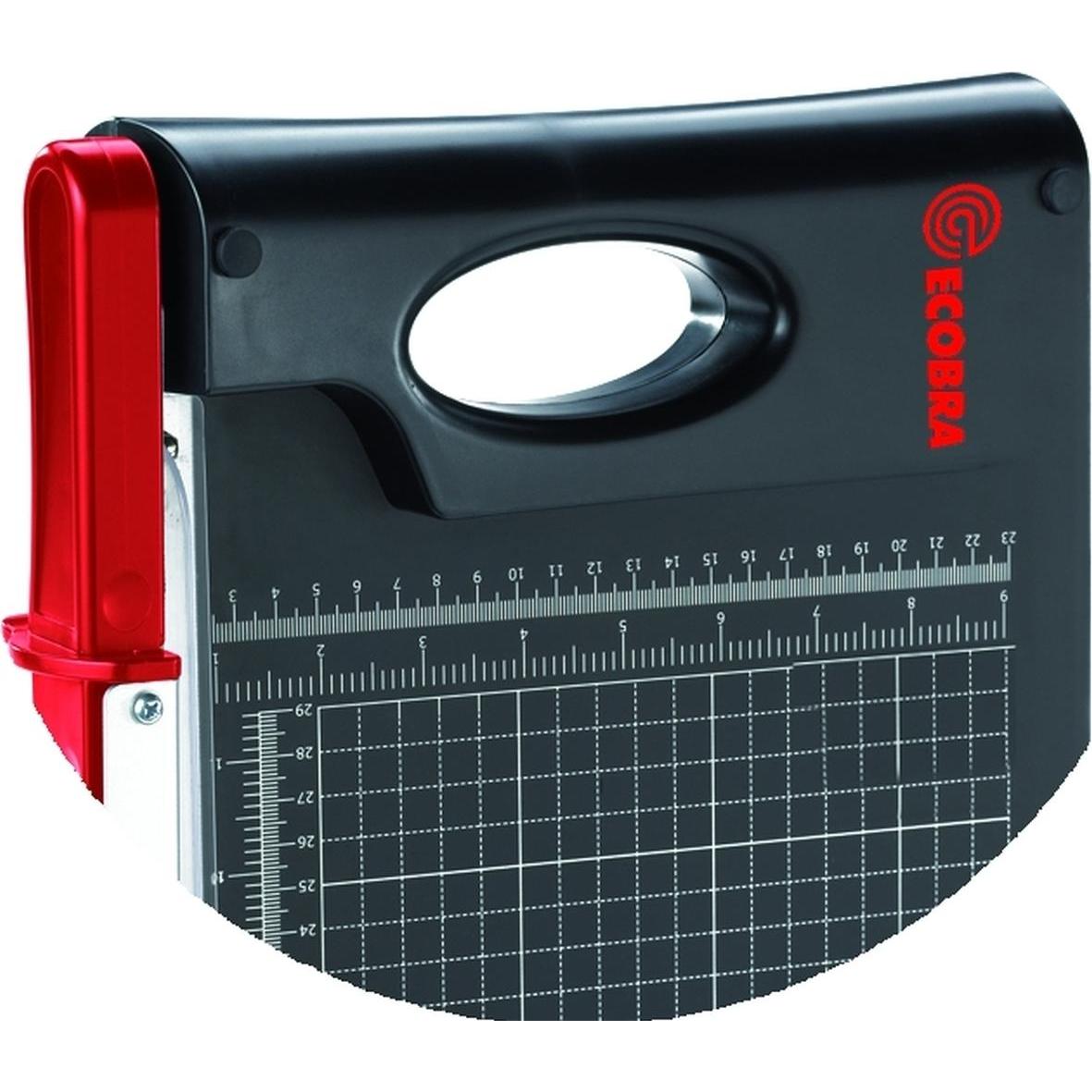 Thumbnail - Ecobra Dual-Schneidemaschine Tischgrösse mm: 520 x 270 x 70, Schnitthöhe: max. 1,0 mm, Gewicht: 2,28 kg (A4), Schneidema...