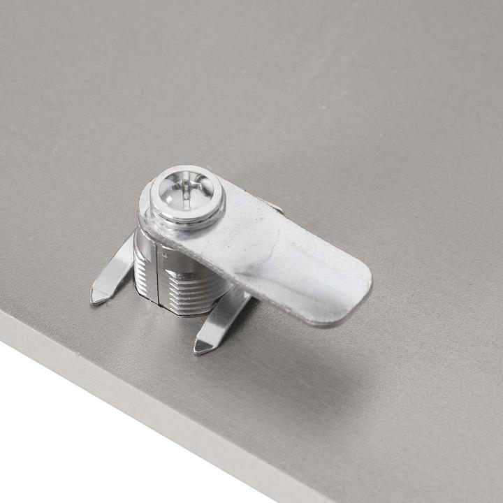 Immagine prodotto Wiltec Cassetta delle lettere V10 in acciaio inox 260x90x350mm serratura targhetta Postbox