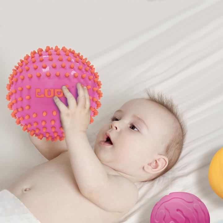 Actual product image LUDI Sensory ball set - pink - LU30022