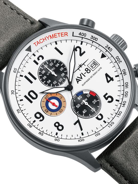 Image du produit AVI-8 AV-4011-0B Hawker Hurricane Chronographe 42mm 5ATM (Chronographe)