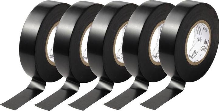 Produktbild 3M 160 Isolierband Schwarz (L x B) 20 m x 18 mm 5 St. (18 mm)