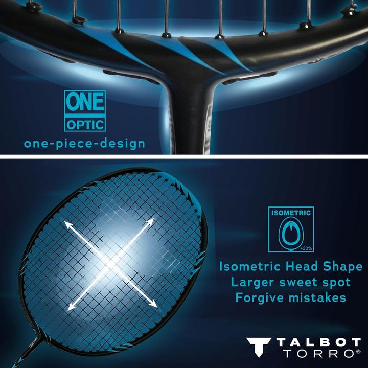 Actual product image Talbot Torro Badminton Set Professional (Covered)