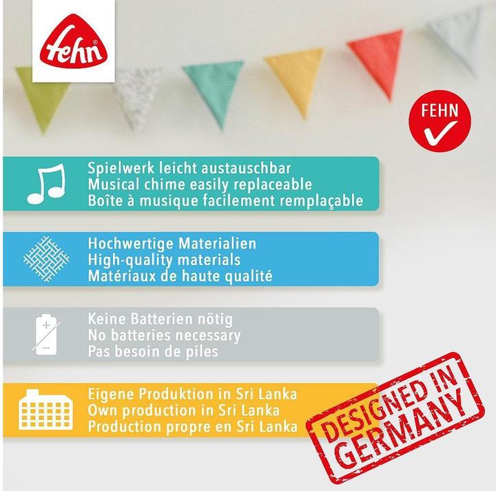 Actual product image Fehn Spieluhr Flamingo