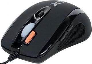 A4Tech X-710BK Maus wire, schwarz, 2000DPI (Cable)