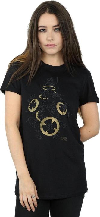 Immagine prodotto Star Wars The Last Jedi BB-8 Deconstructed Maglietta Ampia Donna (M)