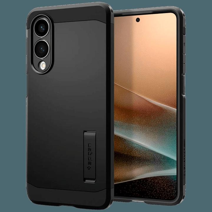 Produktbild Spigen - Tough Armor MagSafe - Samsung Galaxy S25 Edge - Black (Samsung Galaxy S25 Edge)