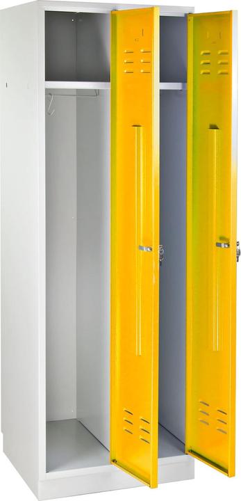 Actual product image ADB Locker Wardrobe yellow 1780 x 600 x 500 mm (60 cm, 178 cm)