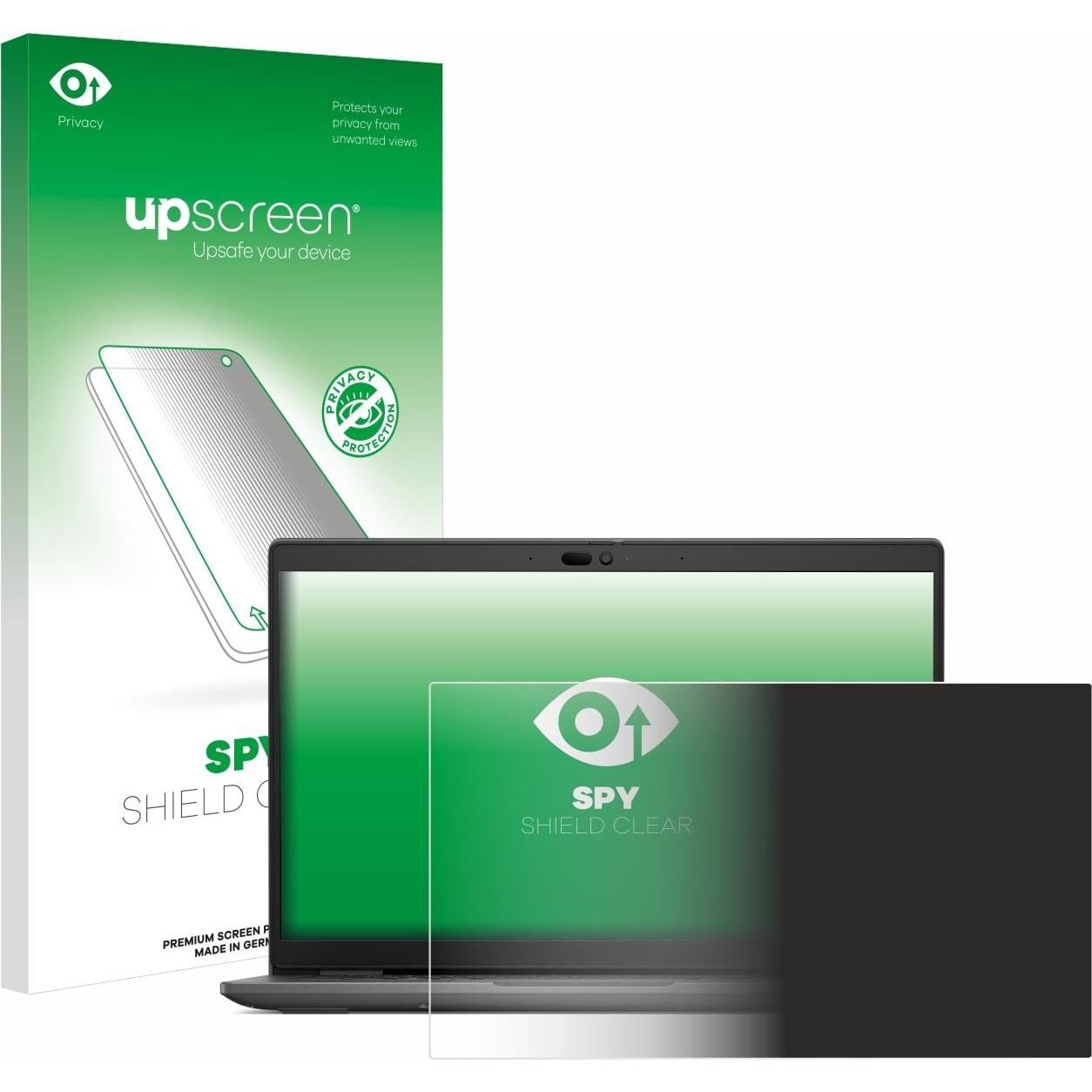 upscreen Spy Shield Blickschutzfolie (14", 16 : 9), Notebook Schutzfolie