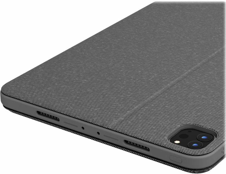 Image du produit Logitech Combo Touch - Grey - Fra - Central (FR, iPad Pro 12.9 2021 (5ème génération))