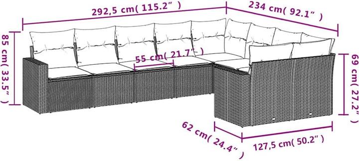 Produktbild vidaXL Courtney