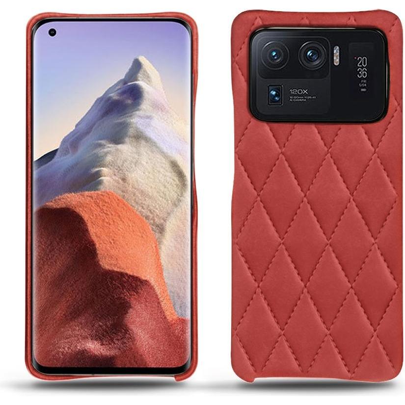 Noreve Lederschutzhülle (Xiaomi Mi 11 Ultra), Smartphone Hülle, Rot