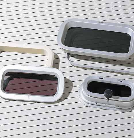 Actual product image Gebo Rectangular fixed window