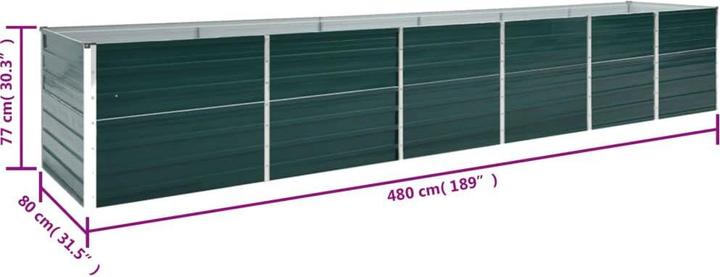 Produktbild vidaXL Garten-Hochbeet