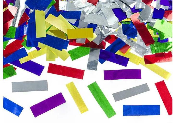 Actual product image Partydeco Confetti cannon, mix, 60cm (1 pkt / 1 pc.) (1 Piece)