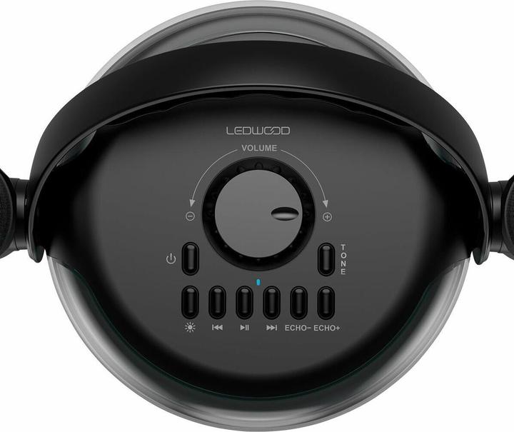 Produktbild Ledwood Bluetooth Karaoke Lautsprecher 120W LED (3 h)