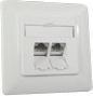 Actual product image Metz Connect IT CONNECT E-DAT C6 8/8(8) UP Cat.6 - Junction box, flush-mounted
