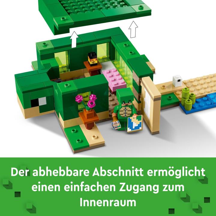 Immagine prodotto LEGO 21254 La casa sulla spiaggia della tartaruga (21254, LEGO Minecraft)