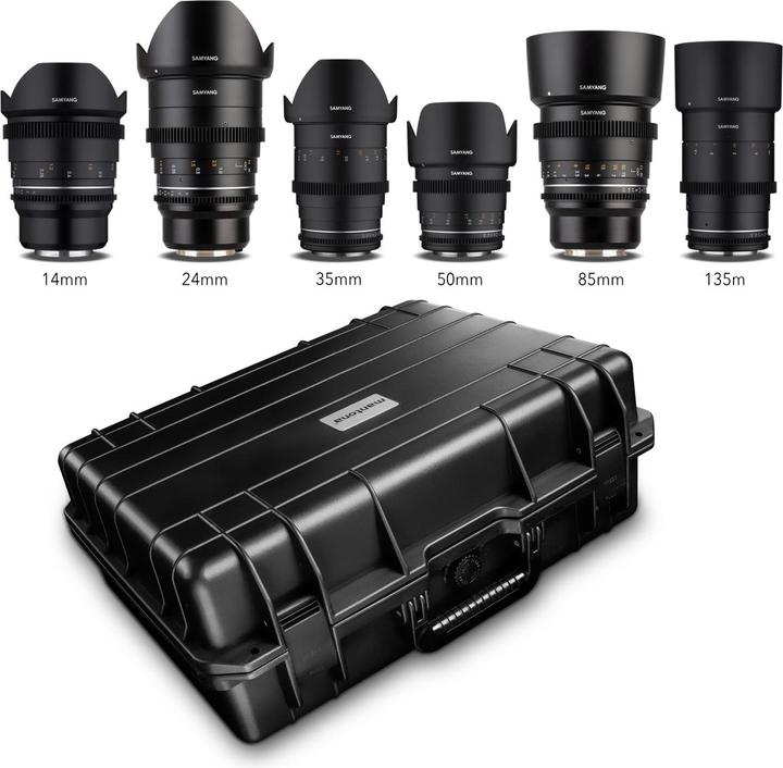 Produktbild Samyang 24mm T1.5 MK2 Nikon F (Nikon F, Vollformat, Micro Four Thirds, APS-C / DX)